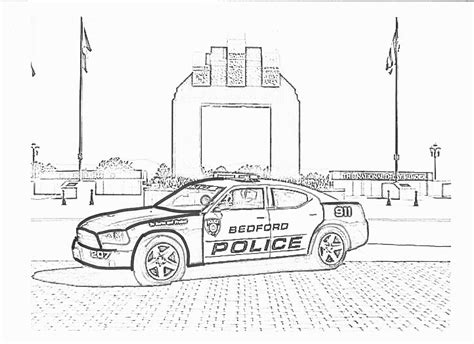 lego police car coloring pages