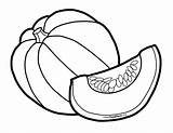 Squash Acorn Foodhero Clipground sketch template