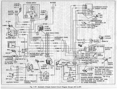 electrical diagram    cadillac eldorado  repository circuits  nextgr