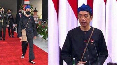 makna baju adat suku baduy berwarna hitam  dikenakan presiden jokowi  pidato kenegaraan