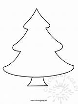 Tree Christmas Template Printable Templates Coloring Ornament Pages Craft Outline Trees Print Felt Patterns Plain Coloringpage Eu Evergreen Kids Cartoon sketch template
