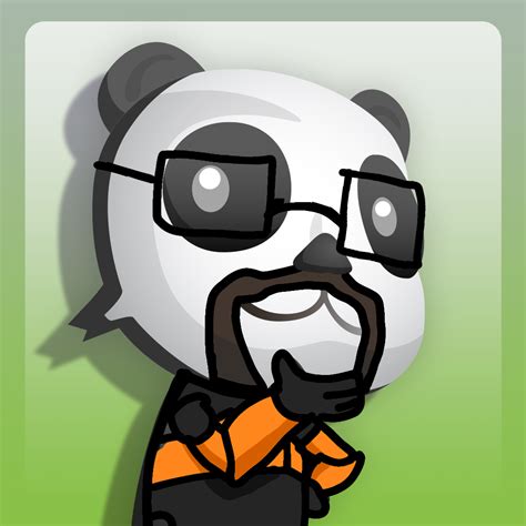 custom gordon freeman panda gamer picture rxbox