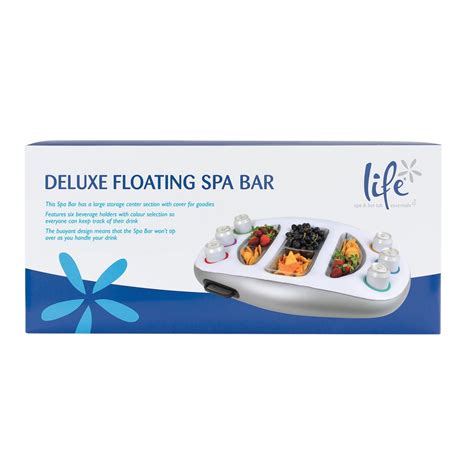 life deluxe floating spa bar accessoires voor uw spa