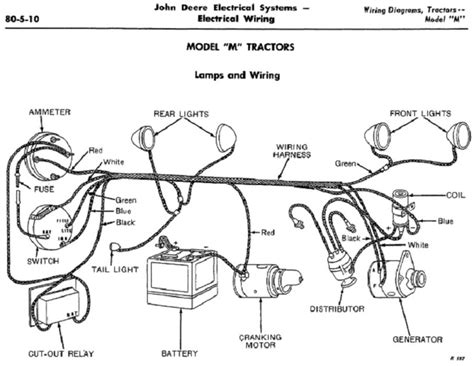 john deere model  wiring diagram wiring diagram