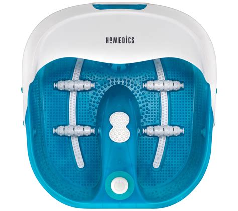 homedics bubble spa pro foot bath  heat boost power qvccom