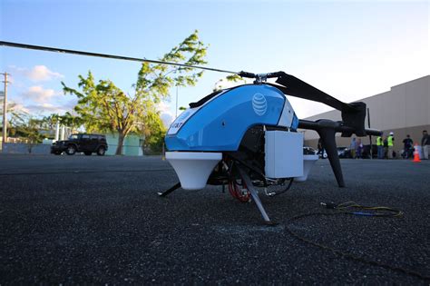 faa approves flying  drones  restore cell coverage  puerto rico ubergizmo