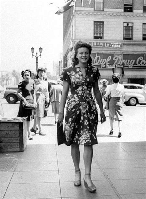 40s the shoes the hair the dresses 1940s fashion vintage outfits