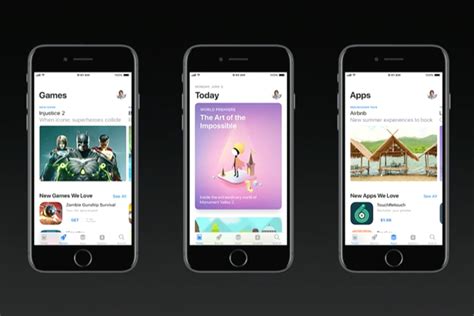 apples redesigned app store brings cleaner  puts  apps front
