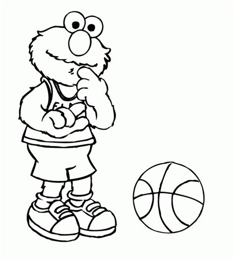 elmo coloring pages printable