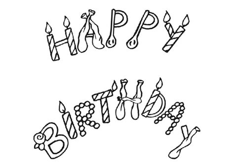 happy birthday horse coloring page coloring pages