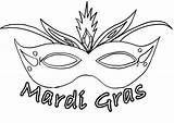 Masquerade Coloring Pages Getcolorings sketch template