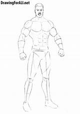 Kombat Mortal Draw Characters Stepan Ayvazyan Drawingforall sketch template
