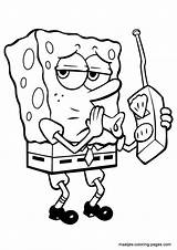 Spongebob Coloring Pages Squarepants Cartoon Characters Print Maatjes Color Colouring Kids Drawings Book Tv Kleurplaten Want Loaded Click Will Doodles sketch template