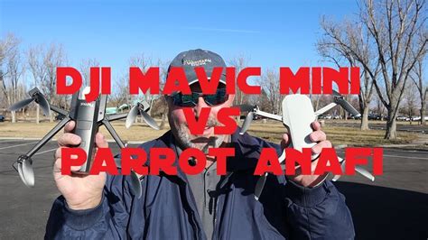 dji mavic mini  parrot anafi  feature video comparison youtube