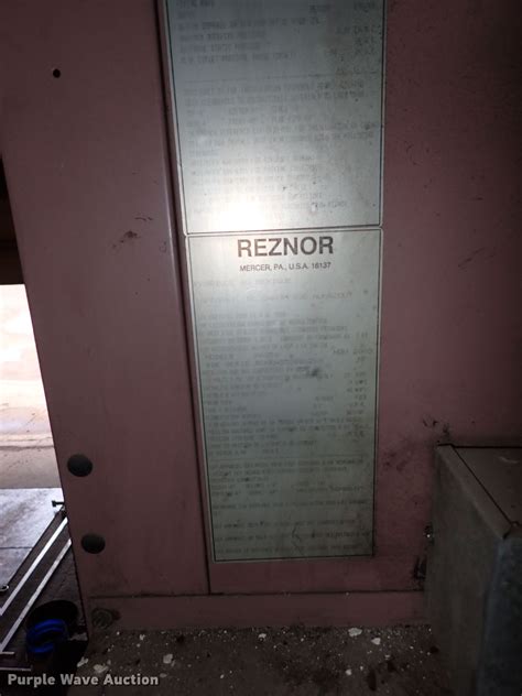 reznor ra oil fired heater  park city ks item  sold purple wave