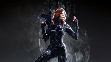 1920x1080 black widow marvel superhero laptop full hd