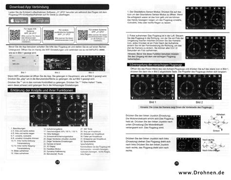 dronex pro deutsche bedienungsanleitung eachine  blade