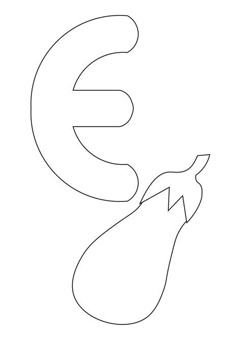 letter  coloring page