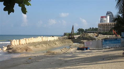 pattaya beach restoration project hello from the five