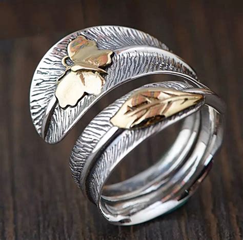 silver spoon rings sterling silver  women thumb ring etsy