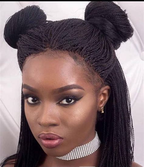 Micro Twists Box Braids Twists Senegalese Cornrow Wigs Etsy In 2020
