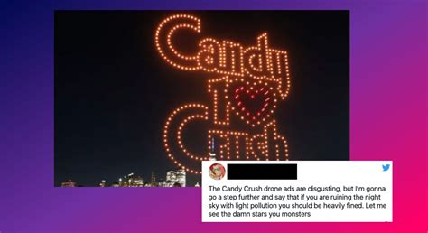 candy crush drone ad receives backlash   yorkers calling  offensive   nuisance