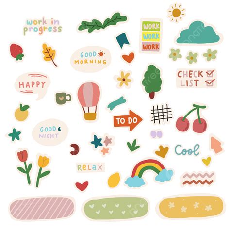 diary sticker hd transparent cute diary sticker diary sticker