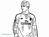 Ronaldo Coloring Pages Messi Vs Getdrawings sketch template