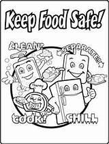 Coloring Pages Economics Food Getcolorings Safety sketch template
