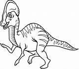 Coloring Pages Dinosaur Corythosaurus Printable Choose Board sketch template