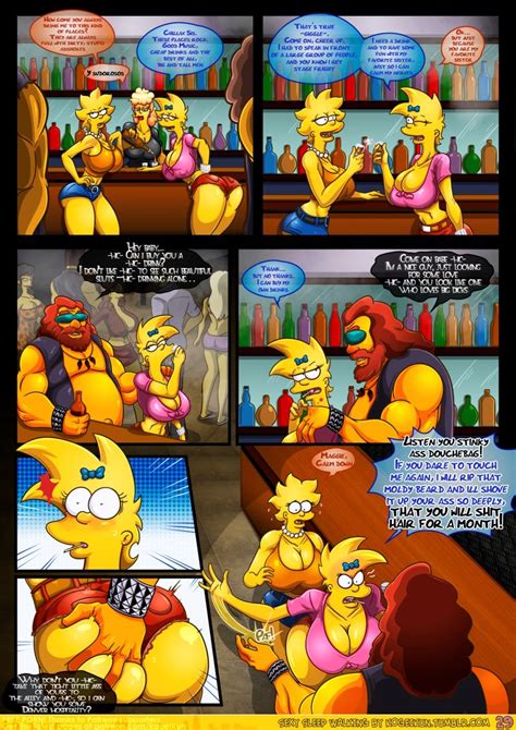 Simpsons Sexy Sleep Walking ⋆ Kogeikun Porn Comix Online