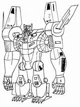 Coloring Transformers Pages Robot Boys sketch template