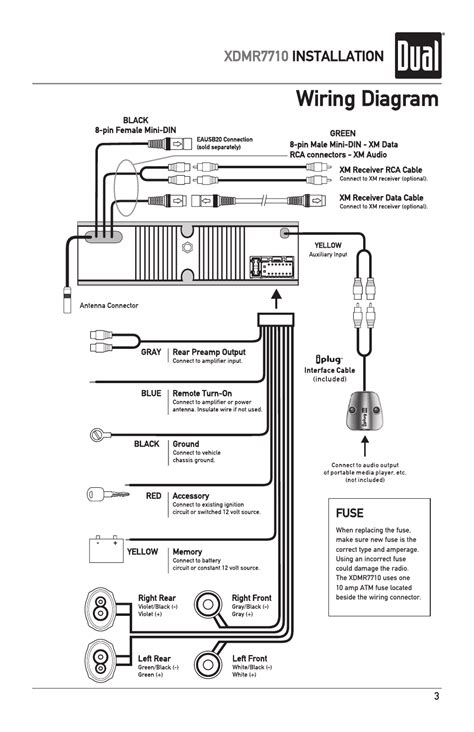 dual xdvdbt wiring diagram bestn