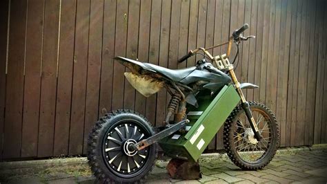 power full electric pit bike conversion project trailer youtube