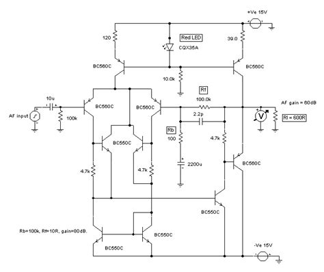 pre amp schematic  fi circuit diagram
