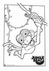 Colouring Pages Beats Jungle Beat Coloring Prints Website Monkey Characters Archive Ready Print sketch template