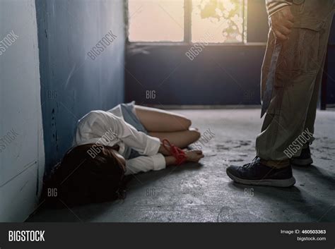 Hostage Woman Modle Image And Photo Free Trial Bigstock