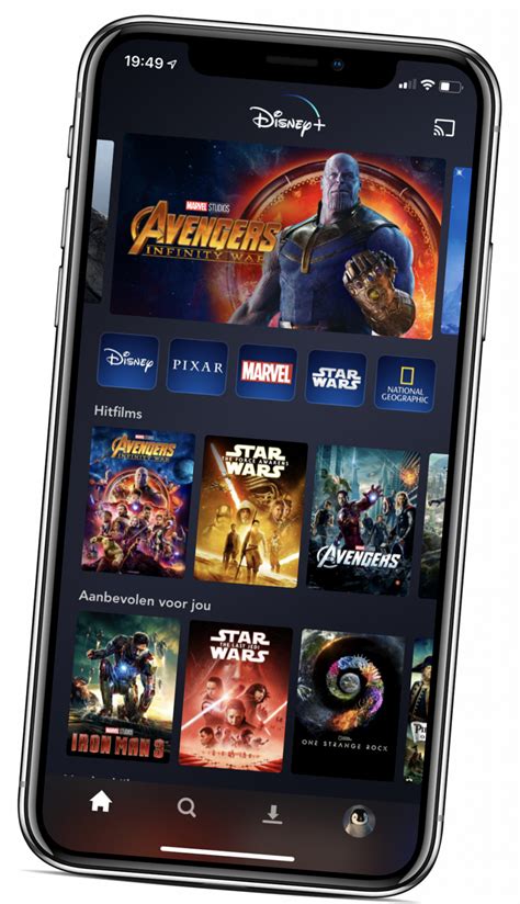 disney apps voor android iphone smart tv en meer