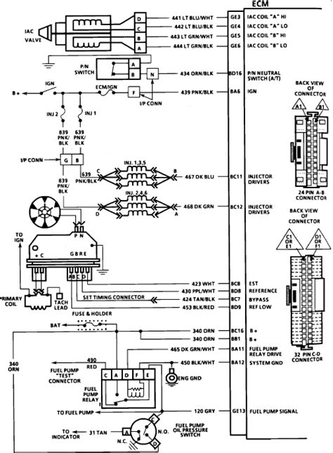 diagram  camaro fuel electrical wiring diagrams mydiagramonline