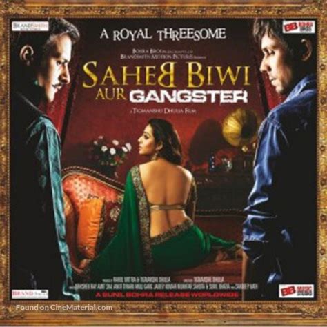 saheb biwi aur gangster  indian  poster