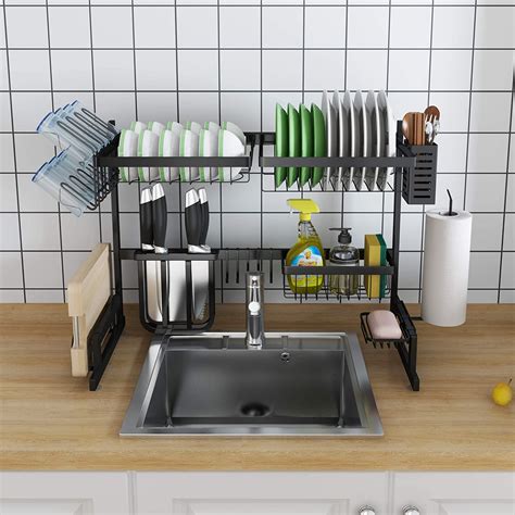 sink dish drying rack martichenhouseholds