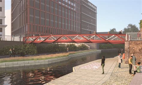 New Pedestrian Bridge Given Go Ahead At London’s King’s Cross King S