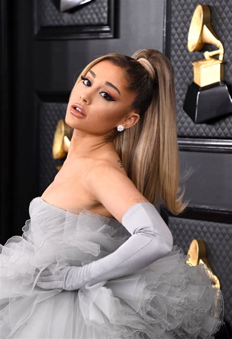 Ariana Grande S Dress At The 2020 Grammy Awards Popsugar Fashion Photo 18