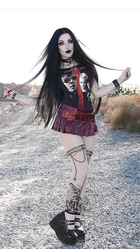 kristiana goth model gothic girls hot goth girls
