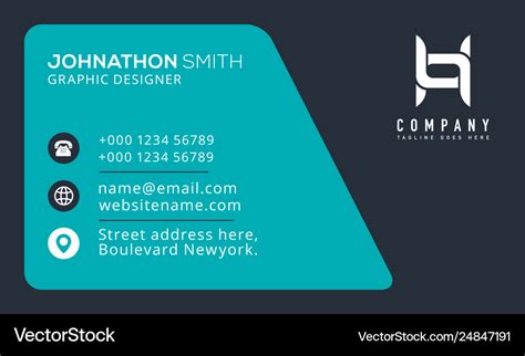 business card designs royalty  vector image
