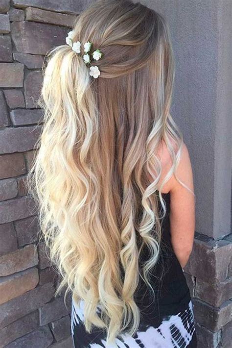 15 homecoming hairstyles for long hair to glam your look haircuts and hairstyles 2019