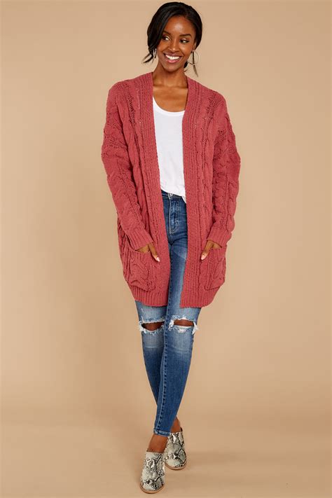 miraclecozy thoughts mineral red cardigan dailymail