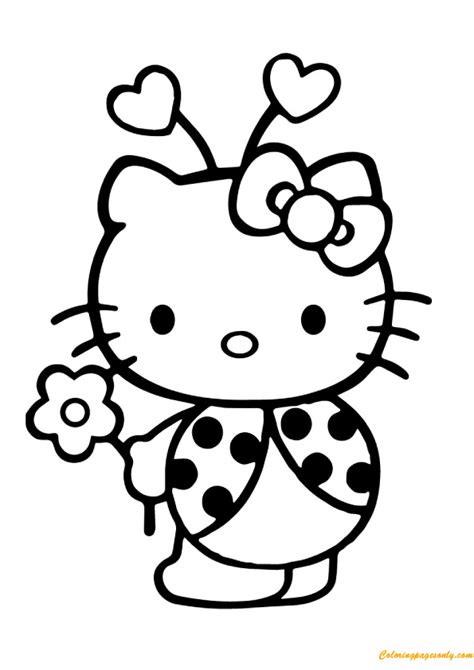 kitty unicorn coloring page  crafter files