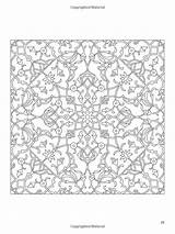 Coloring Pages Pattern Patterns Arabic Moroccan Islamic Book Color Embroidery Mandala Choose Board Books sketch template