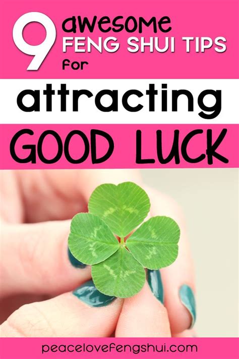 feng shui tips  attract good luck   feng shui good luck